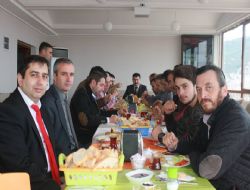 Sahil Koleji Orduda görev yapan basın mensupları ile kahvaltıda buluştu