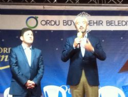 Ordu Büyükşehir Belediyesi Gölköy de iftar programı düzenledi