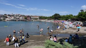 Amasra'da bayram yoğunluğu