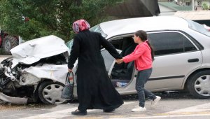 Bolu'da trafik kazası: 4 yaralı