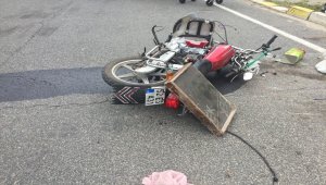 Fatsa'da motosiklet kazası: 1 yaralı