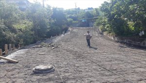 Gülüç Belediyesinin yol çalışmaları