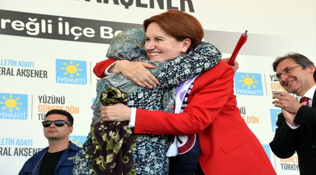 İYİ Parti'nin Zonguldak mitingi