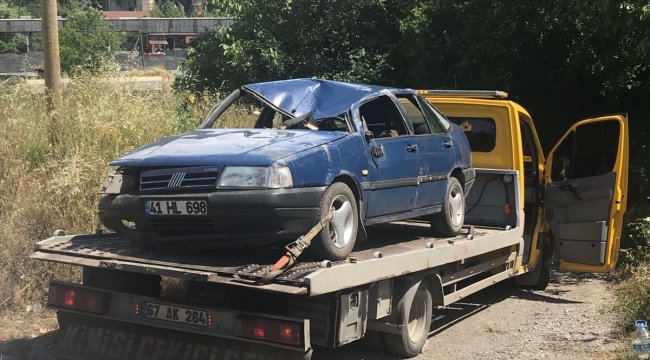 Zonguldak'ta trafik kazası: 2 yaralı