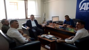 AK Parti Tokat Milletvekili Arslan'dan AA'ya ziyaret