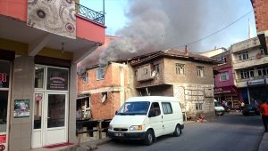Alaplı'da iş yerinde yangın