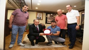 Artvin Valisi Doğanay'a ziyaret