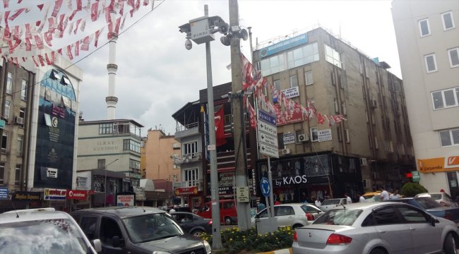 Çarşamba'ya güvenlik kameraları kuruldu