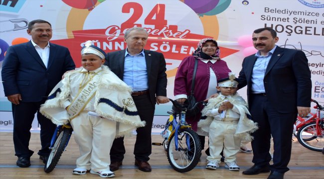 Ereğli Belediyesi 168 çocuğu sünnet ettirdi