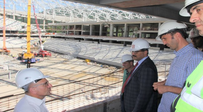 Giresun Çotanak Stadı'nın yüzde 70'i tamamlandı