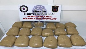 Giresun'da uyuşturucu operasyonu