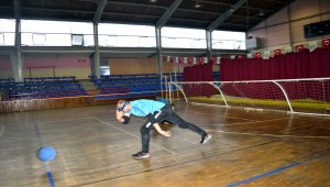 Golbol takımı yükselme maçlarına hazırlanıyor