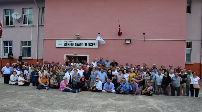 Görele Lisesi mezunları pilav gününde buluştu