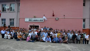 Görele Lisesi mezunları pilav gününde buluştu