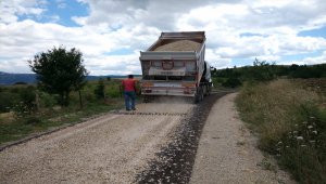 Karabük'te asfalt çalışması