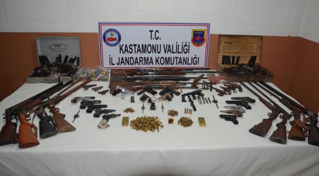 Kastamonu merkezli silah kaçakçılığı operasyonu