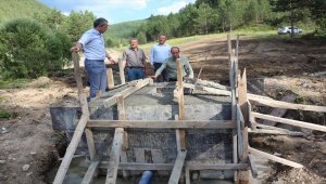 Kaymakam Pişkin çalışmaları denetledi