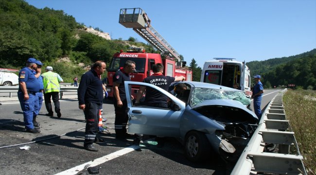 LPG tankeriyle otomobil çarpıştı: 1 ölü