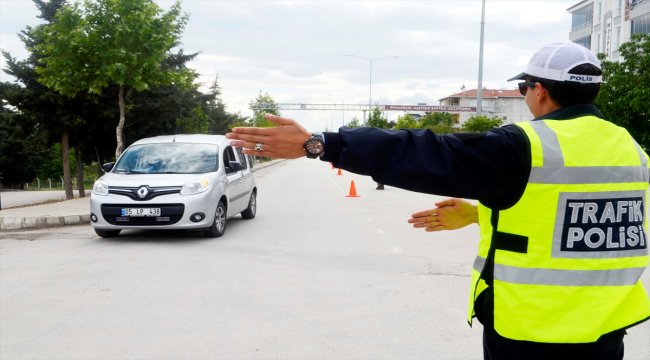 Merzifon’da trafik denetimleri