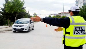 Merzifon’da trafik denetimleri