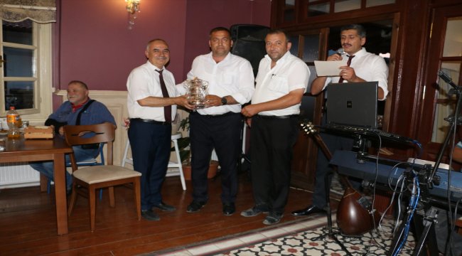 Mudurnu Tapu Müdürü Başaran veda etti