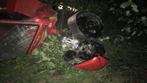 Ordu'da tarım aracı devrildi: 3 yaralı