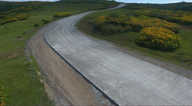 Ordu'da Yeşil Yol Projesi çalışmaları