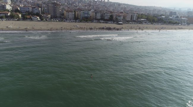 Samsun'da serinlemek için denize giren genç boğuldu