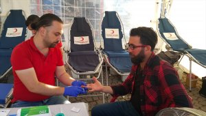 Şebinkarahisar'da kan bağışı kampanyası