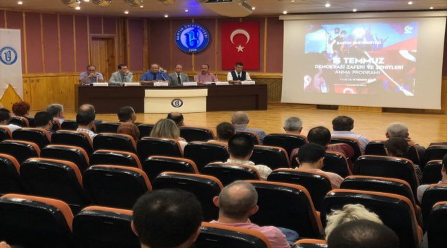 "Siyasi ve Sosyo-Kültürel Etkileriyle 15 Temmuz" paneli
