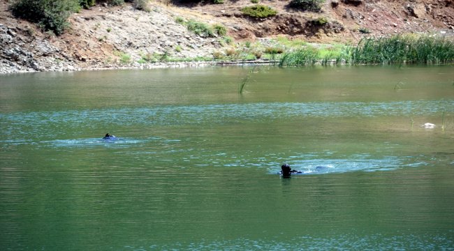 Tokat'ta kaybolan 3 yaşındaki Evrim'i dalgıçlar aradı