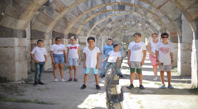 TOTAL ile çocuklar tarihi yerinde öğreniyor