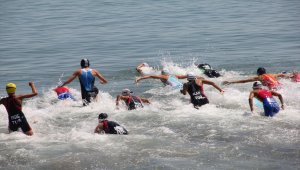 Ünye Triatlon Yarışları sona erdi