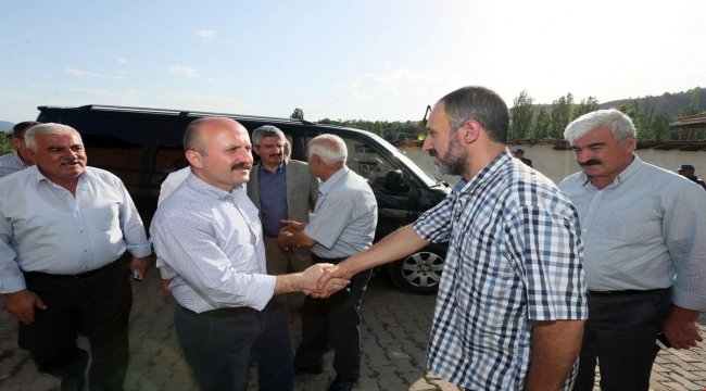 Vali Varol'dan köylere ziyaret