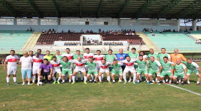 Veteran milliler, Ünyeli veteranlarla karşılaştı