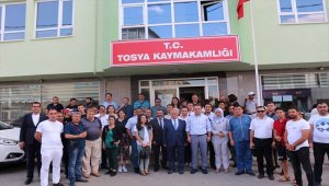 Yabancı gazeteciler Tosya'da