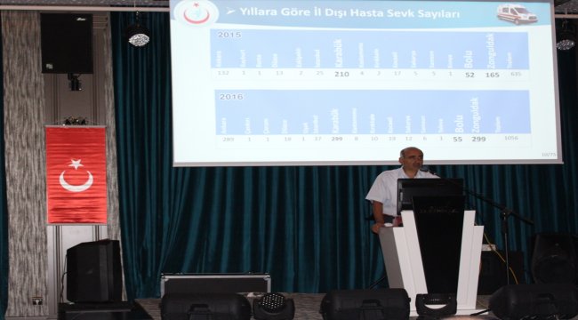 Acil sağlık ve yoğun bakım hizmetleri ele alındı