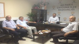 AK Parti Çaycuma İlçe Başkanı Doğancı'ya ziyaret