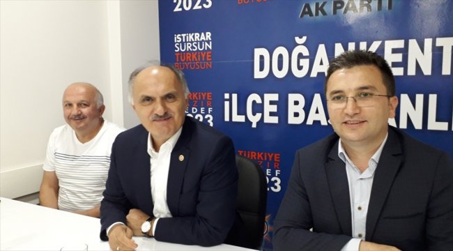 AK Parti Doğankent teşkilatı bayramlaştı