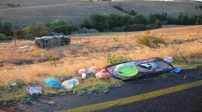 Amasya'da trafik kazası: 1 ölü, 3 yaralı