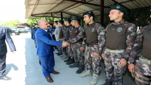Amasya Valisi Varol emniyete bayram ziyareti yaptı