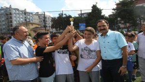 Bafra'da Kur'an kursları arası futbol turnuvası sona erdi