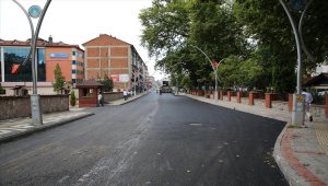 Bartın'da Bülent Ecevit Bulvarı asfaltlanıyor