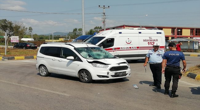 Bartın'da otomobilin çarptığı yaya öldü
