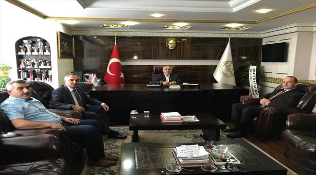 Başkan Ay'dan Müftü Can'a ziyaret