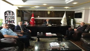 Başkan Ay'dan Müftü Can'a ziyaret