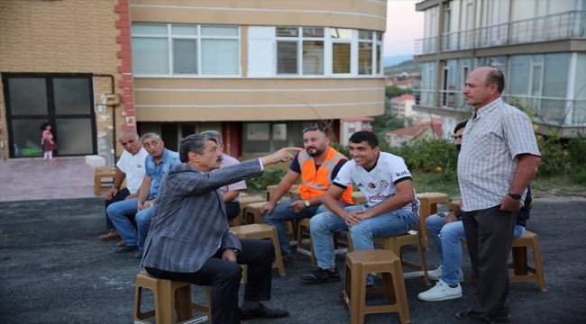 Belediye Başkanı Akın, vatandaşlarla buluştu