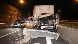 Bolu'da trafik kazası: 1 yaralı