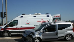 Bolu'da trafik kazası: 2 yaralı
