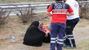 Bolu'da trafik kazası: 3 yaralı